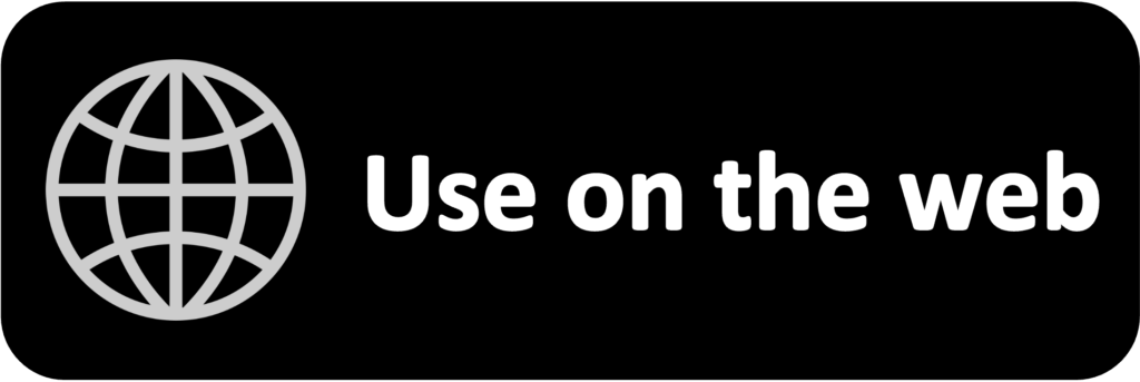 Use on the web